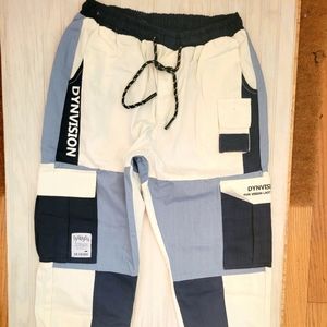 Dynvision 95% Cotton Patchwork Pants